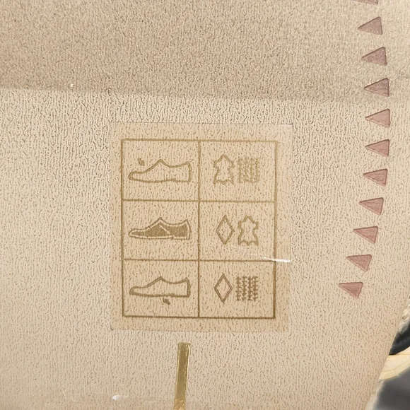 Dolce Vita Sandals 10 Tan Woven Dainty Strappy Bev Kitten Heel Square New $120 - Picture 16 of 16